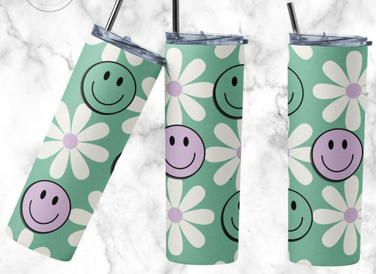Smiley Face 20 oz. Tumbler