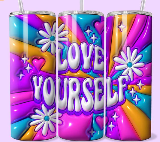 Love Yourself 20 oz. Tumbler