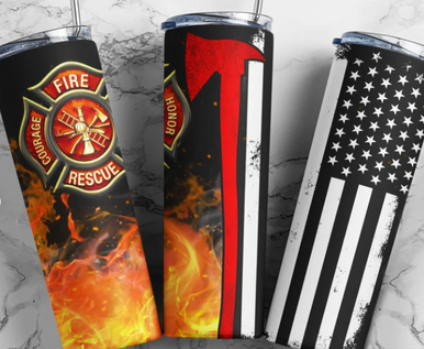 Fireman Tumbler