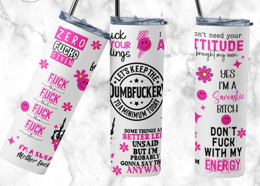 Sarcastic 20 oz. Tumbler