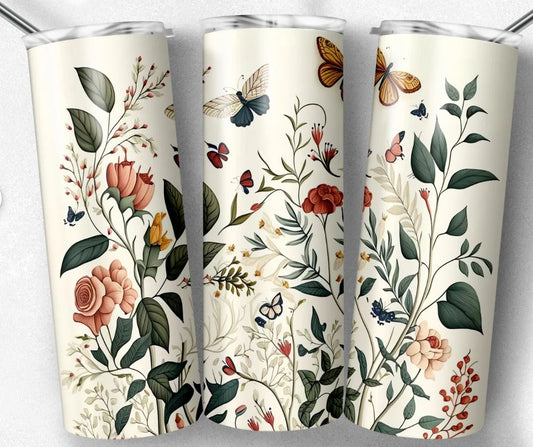 Flower 20 0z. Tumbler