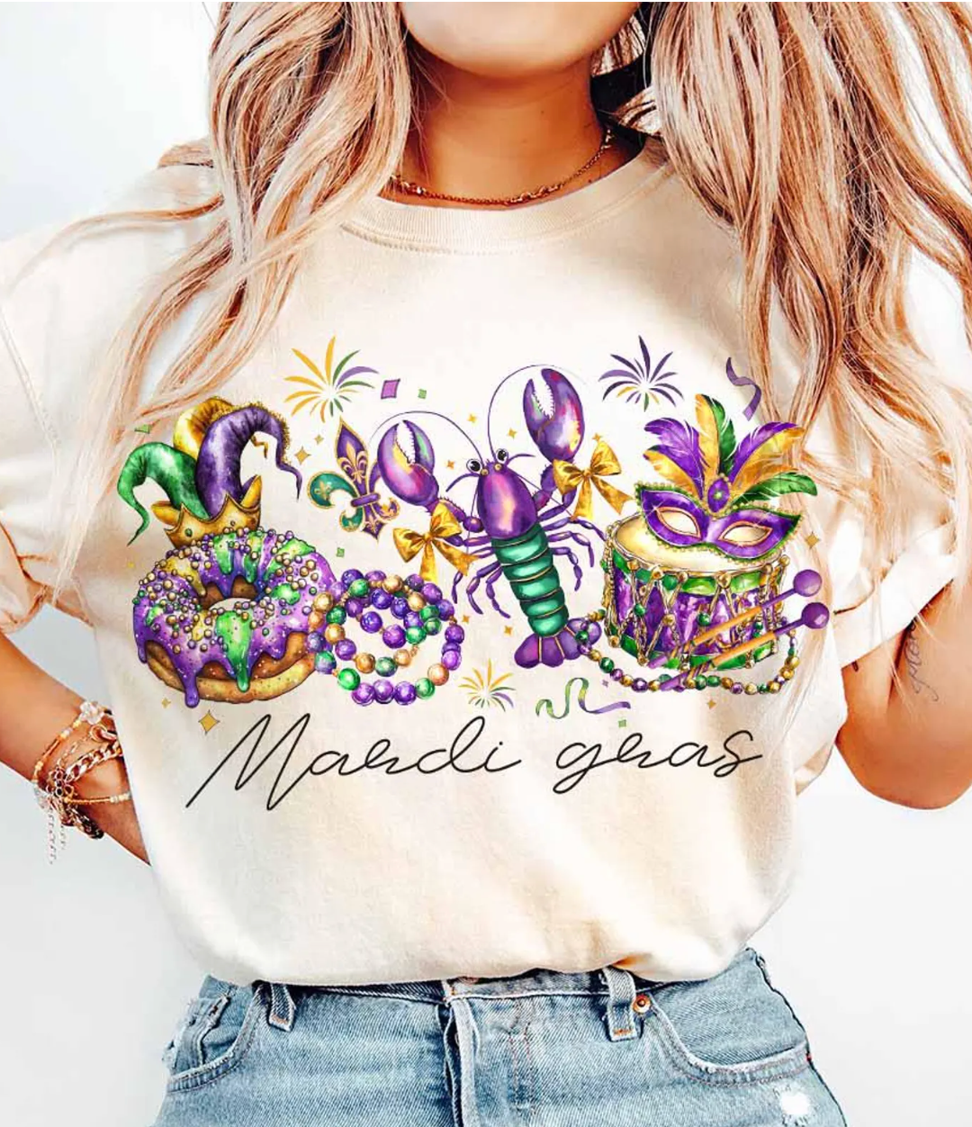 Mardi Gras Top